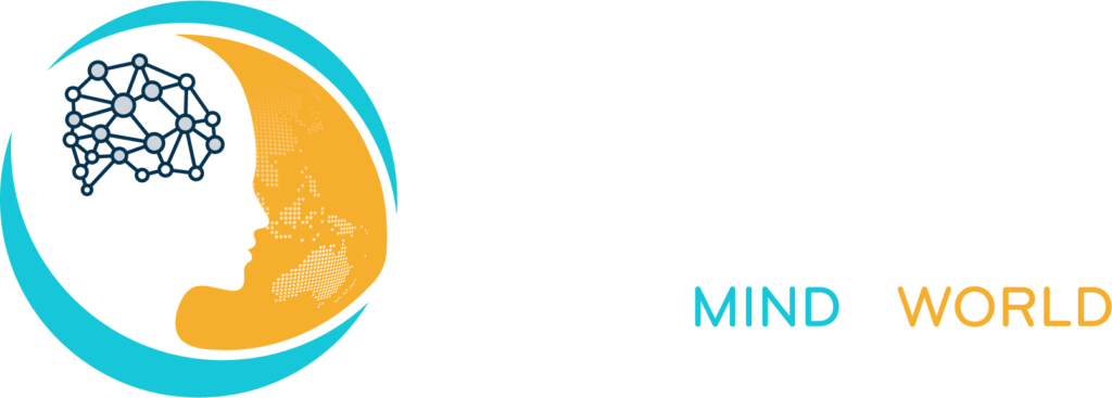 ICP 2028 Event Identity Logo. Tagline is Brain - Mind - World.